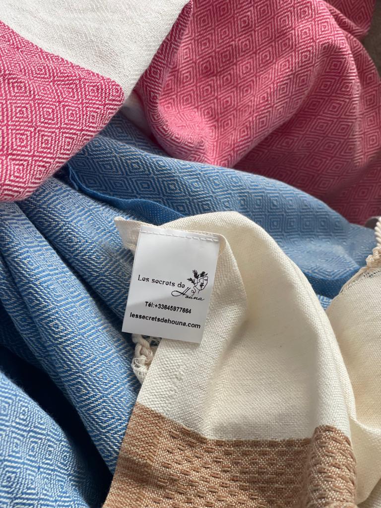 Fouta Bizerte – Élégance & Couleurs Méditerranéennes